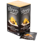 Steep By Bigelow Organic Dandelion and Peach Tea Bags - 120/Case