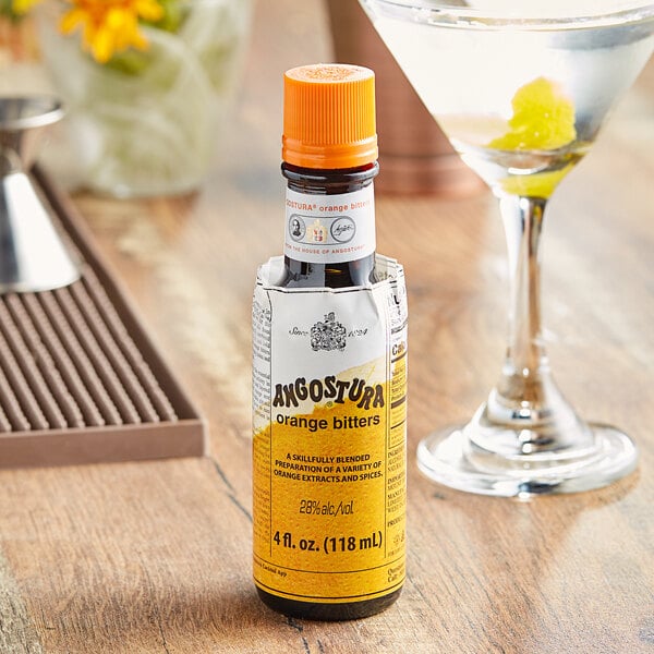 Angostura 4 fl. oz. Orange Bitters - 12/Case