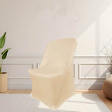 1 Piece Premium Spandex Chair Cover for Lifetime Folding Chair Lilac Stretch, Machine Washable