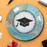 8 Count Graduation Party Grad Adventure Paper Dessert Plates 7 Inch
