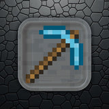 8 Ct. Minecraft Pickaxe Paper Dessert Plates 7.25" Disposable Birthday Party Plates