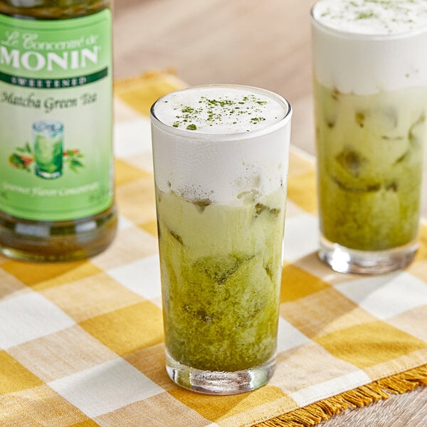 Monin Matcha Green Tea 7:1 Concentrate 750 mL - 12/Case