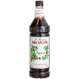 Monin Premium Espresso Flavoring Syrup 1 Liter - 4/Case