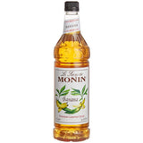 Monin Premium Banana Flavoring / Fruit Syrup 1 Liter - 4/Case