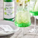 Monin Premium Granny Smith Apple Flavoring / Fruit Syrup 1 Liter - 4/Case