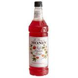 Monin Premium Red Passion Fruit Flavoring Syrup 1 Liter - 4/Case