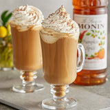 Monin Premium Pumpkin Spice Flavoring Syrup 1 Liter - 4/Case