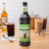 Monin 1 Liter Unsweetened Cold Brew Coffee 7:1 Concentrate - 4/Case