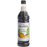 Monin Premium Old Fashioned Root Beer Flavoring Syrup 1 Liter - 4/Case