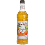 Monin Premium Pumpkin Pie Flavoring Syrup 1 Liter - 4/Case