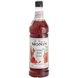 Monin Premium Caramel Apple Butter Flavoring Syrup 1 Liter - 4/Case
