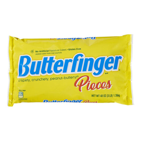 3 lb. Butterfinger Pieces - 6/Case
