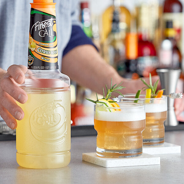 Finest Call 1 Liter Premium Citrus Sour Mix - 12/Case