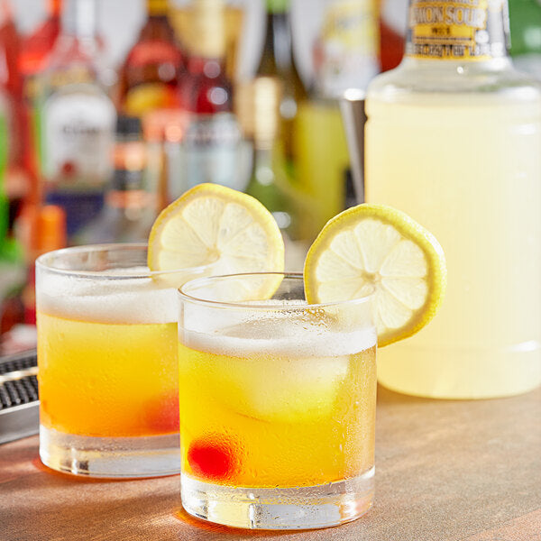 Finest Call 1 Liter Premium Lemon Sour Mix - 12/Case