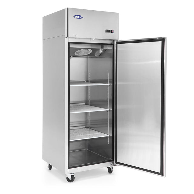 Atosa MBF8001GR Reach-In Top Mount Freezer 28-7/8"W x 31-1/2"D x 82-7/8"H with Locking Solid Door