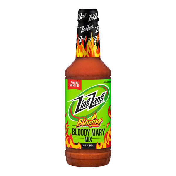 Zing Zang Blazing Bloody Mary Mix 32 fl. oz. - 6/Case