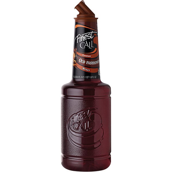 Finest Call 1 Liter Premium Old Fashioned Mix - 12/Case