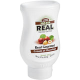 Real Cream of Hazelnut Infused Syrup 16.9 fl. oz. - 6/Case