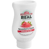 Real Strawberry Puree Infused Syrup 16.9 fl. oz. - 6/Case