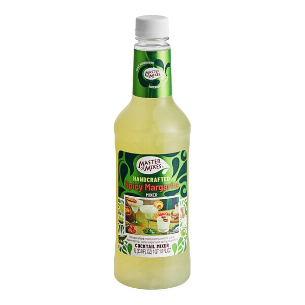 Master of Mixes Spicy Margarita Mix 1 Liter - 12/Case