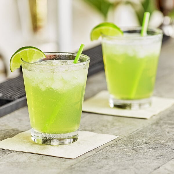 DaVinci Gourmet Sweetened Lime Cocktail Mixer 23 oz. - 12/Case