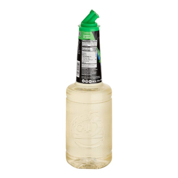 Finest Call Premium Mint Syrup 1 Liter - 12/Case