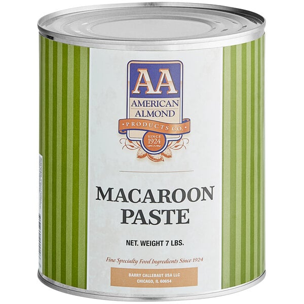American Almond Macaroon Paste 7 lb. - 6/Case