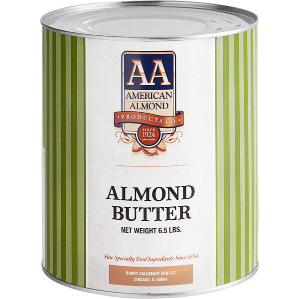 American Almond Naturally Roasted Almond Butter 6.5 lb. - 6/Case
