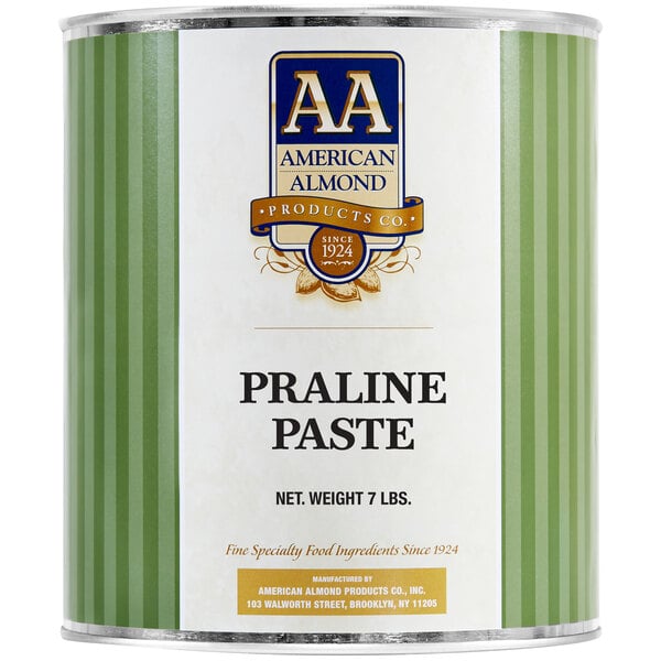 American Almond Praline / Hazelnut Paste 7 lb. - 6/Case