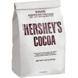 HERSHEY'S 10-12% Fat Natural Cocoa Powder 5 lb. - 6/Case