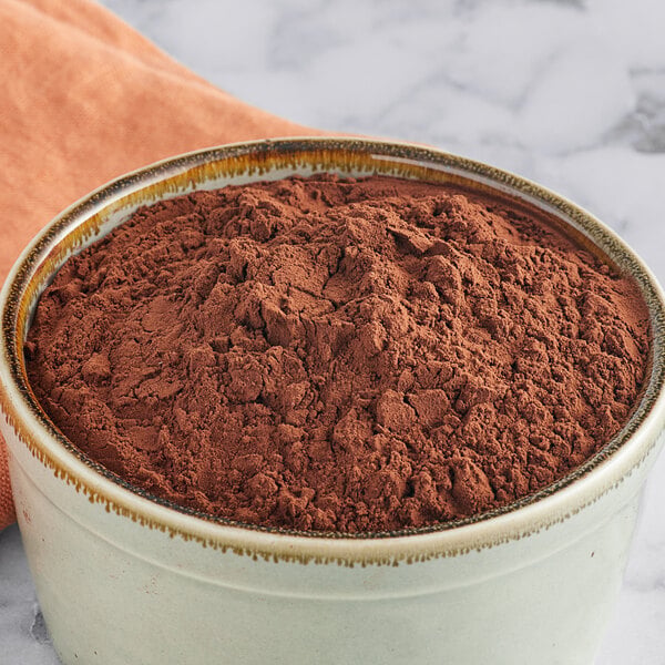 Callebaut 22-24% Fat Extra Brute Cocoa Powder 2.2 lb. - 6/Case