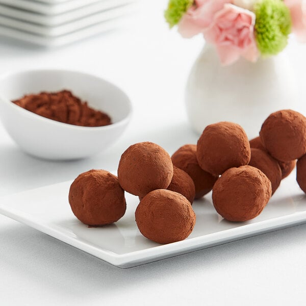 Callebaut 22-24% Fat Extra Brute Cocoa Powder 2.2 lb. - 6/Case