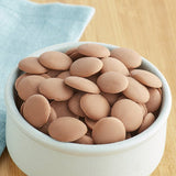 Cacao Barry Heritage Lactee Barry Equilibre Milk Chocolate Pistoles 11 lb. - 4/Case