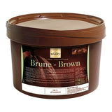 Cacao Barry Brune Pate a Glacer Compound Coating 11 lb. - 4/Case