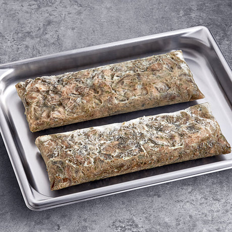 Phillips Gourmet Mushrooms IQF Seasoned Sauteed Sliced Portabella Mushrooms 16 lb.