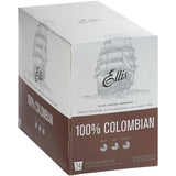 Ellis 100% Colombian Coffee Single Serve Cups - 96/Case