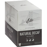 Ellis Natural Decaf Coffee Single Serve Cups - 96/Case