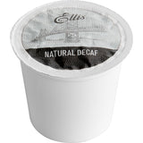 Ellis Natural Decaf Coffee Single Serve Cups - 96/Case
