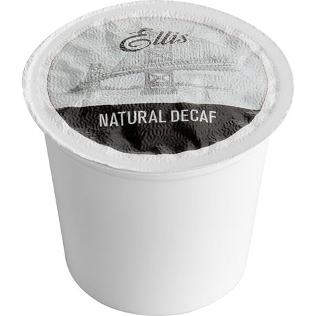 Ellis Natural Decaf Coffee Single Serve Cups - 96/Case