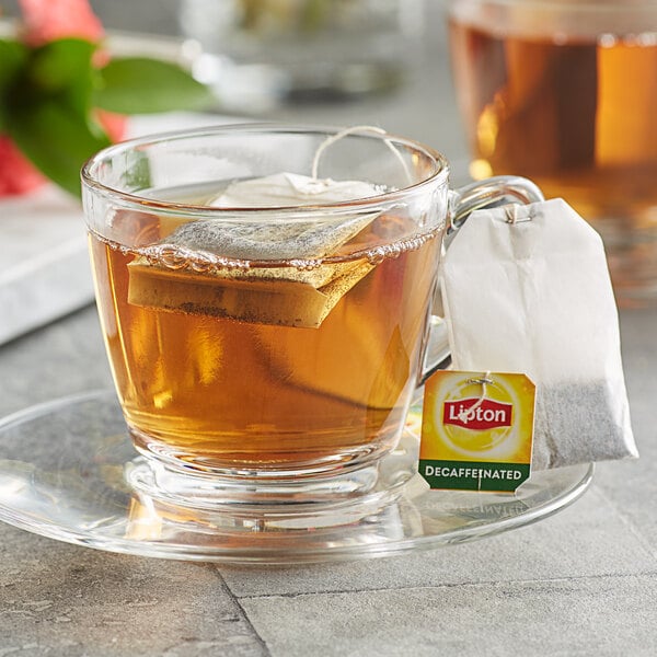 Lipton Decaffeinated Black Tea Bags - 432/Case
