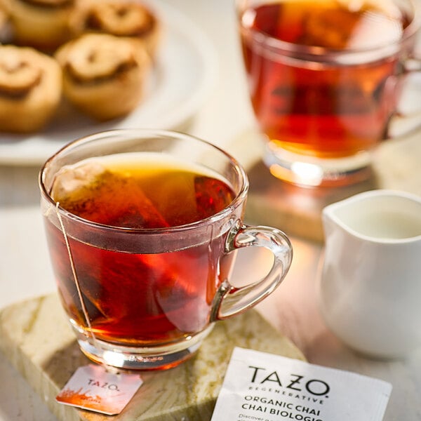 Tazo Organic Chai Tea Bags - 96/Case
