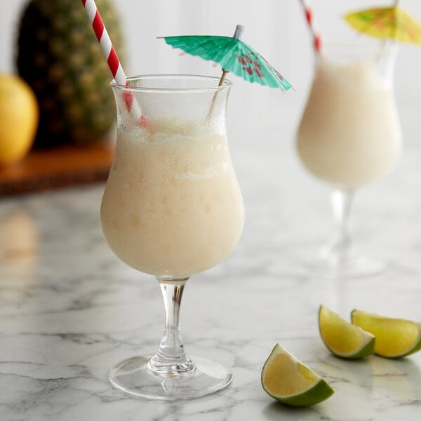 Monin Pina Colada Fruit Smoothie Mix 46 fl. oz. - 6/Case