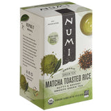 Numi Organic Matcha Toasted Rice Tea Bags - 108/Case