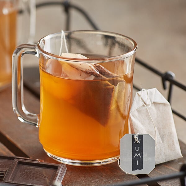 Numi Organic Chocolate Rooibos Tea Bags - 96/Case