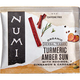 Numi Organic Amber Sun Turmeric Tea Bags - 90/Case