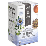 Numi Organic De-Stress Herbal Tea Bags - 96/Case