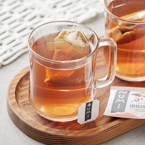Numi Organic Immune Support Herbal Tea Bags - 96/Case