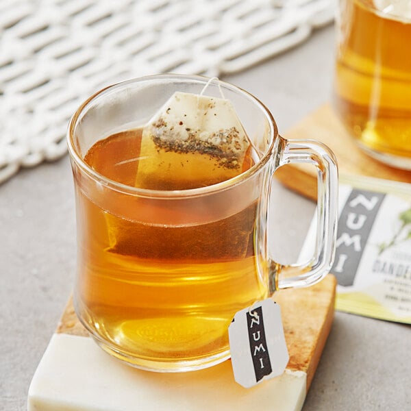 Numi Organic Dandelion Detox Herbal Tea Bags - 96/Case