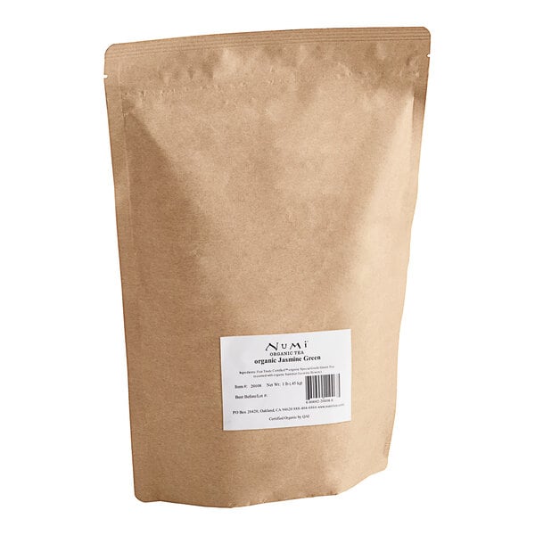 Numi Organic 1 lb. Jasmine Green Loose Leaf Tea - 6/Case