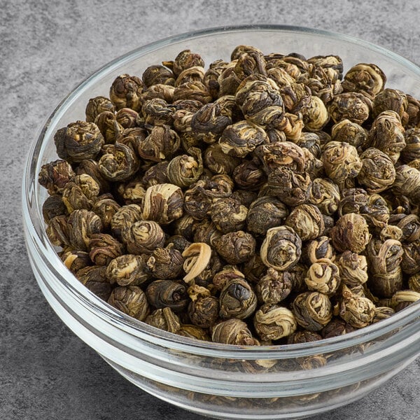 Numi Organic 1 lb. Jasmine Pearls Green Loose Leaf Tea - 6/Case
